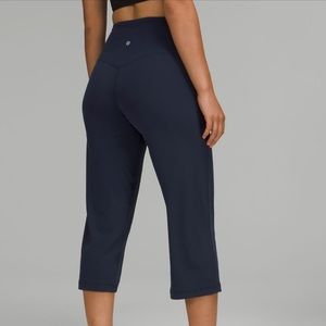 Lululemon align high-rise wide leg crop 23”